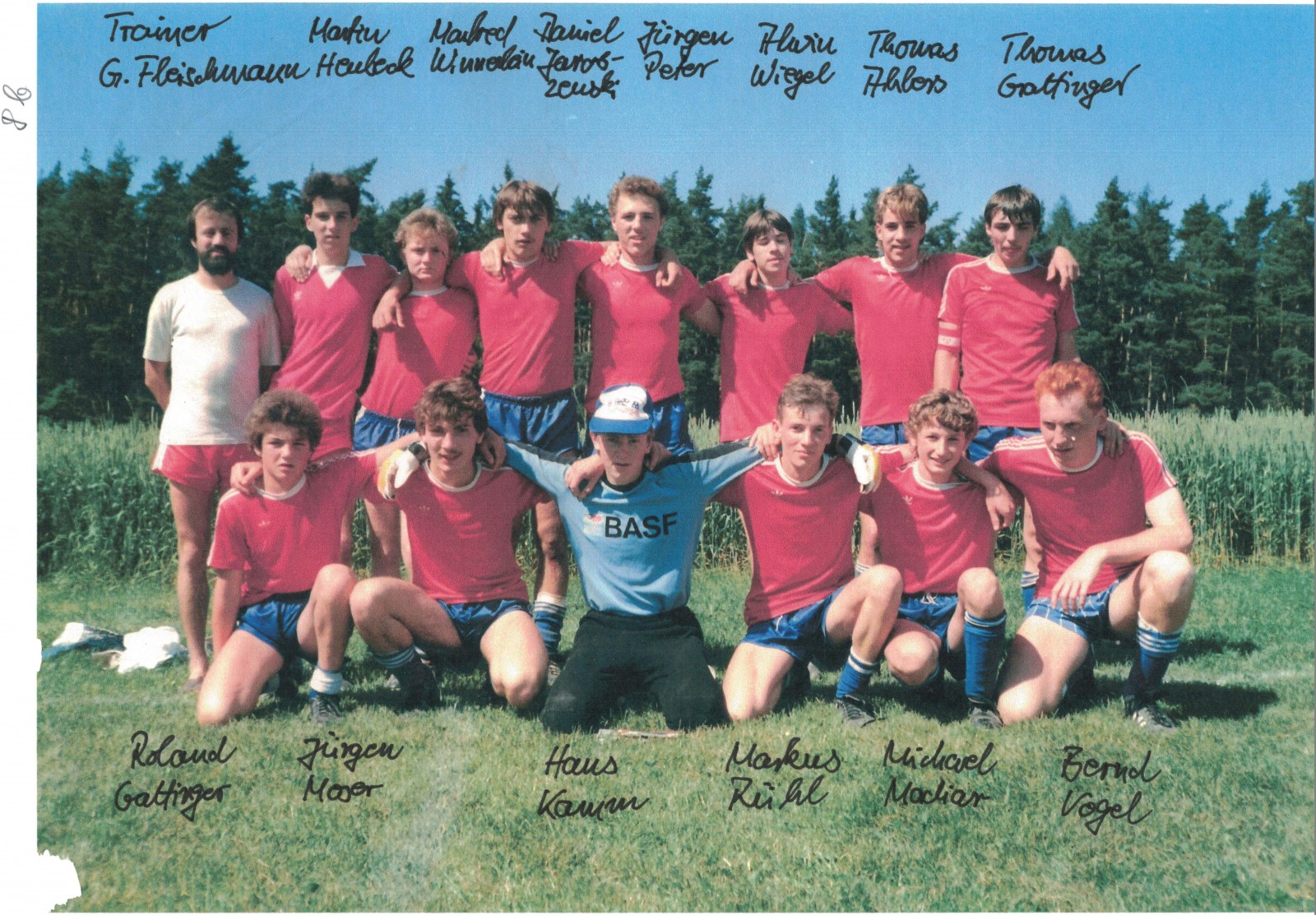 A-Jugend  Saison 86/87