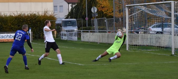 Torhüter der Sportfreunde Laubendorf
